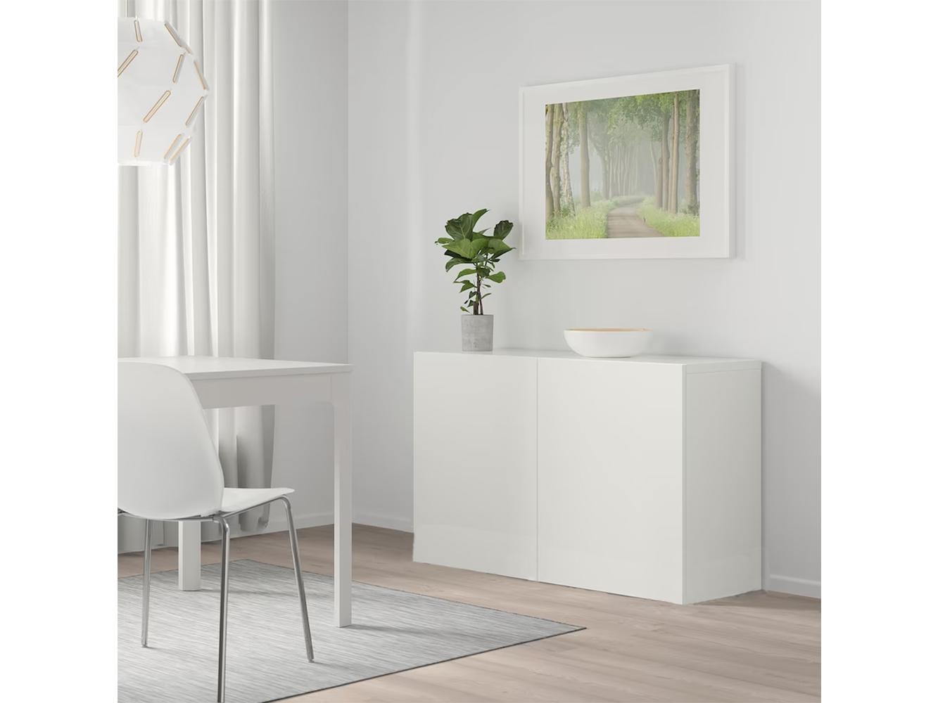 Комод Беста 113 white ИКЕА (IKEA)  изображение товара