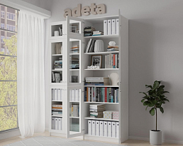 Изображение товара Книжный шкаф Билли 353 white ИКЕА (IKEA) на сайте adeta.ru